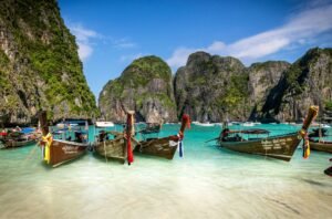 Beautiful beach island in Thailand