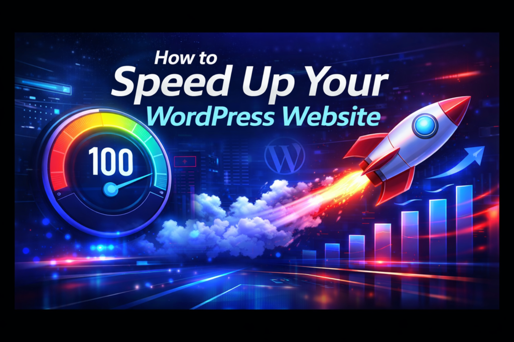 Featured image for blog how to speed up your website